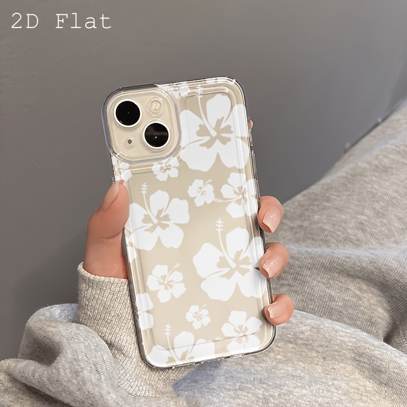 TEMU Phone Case: 2d Flat Scattered White Bow Bunny Phone Case, Suitable For Redmi 10 12c 13 14c   A3 Note 8 11s 12 13pro  Xiaomi 10t 11 Lite 13t 14