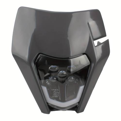 objektbild offroad motorcykel kåpa motorcykel strålkastarpanel led strålkastare för exc xc sx sxf mx 125-500 2018-2023 super motorcykel offroad enduro tillbehör, utan batteri