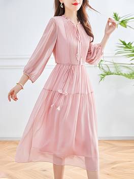 summer dress elegant dress for sophisticated ladies