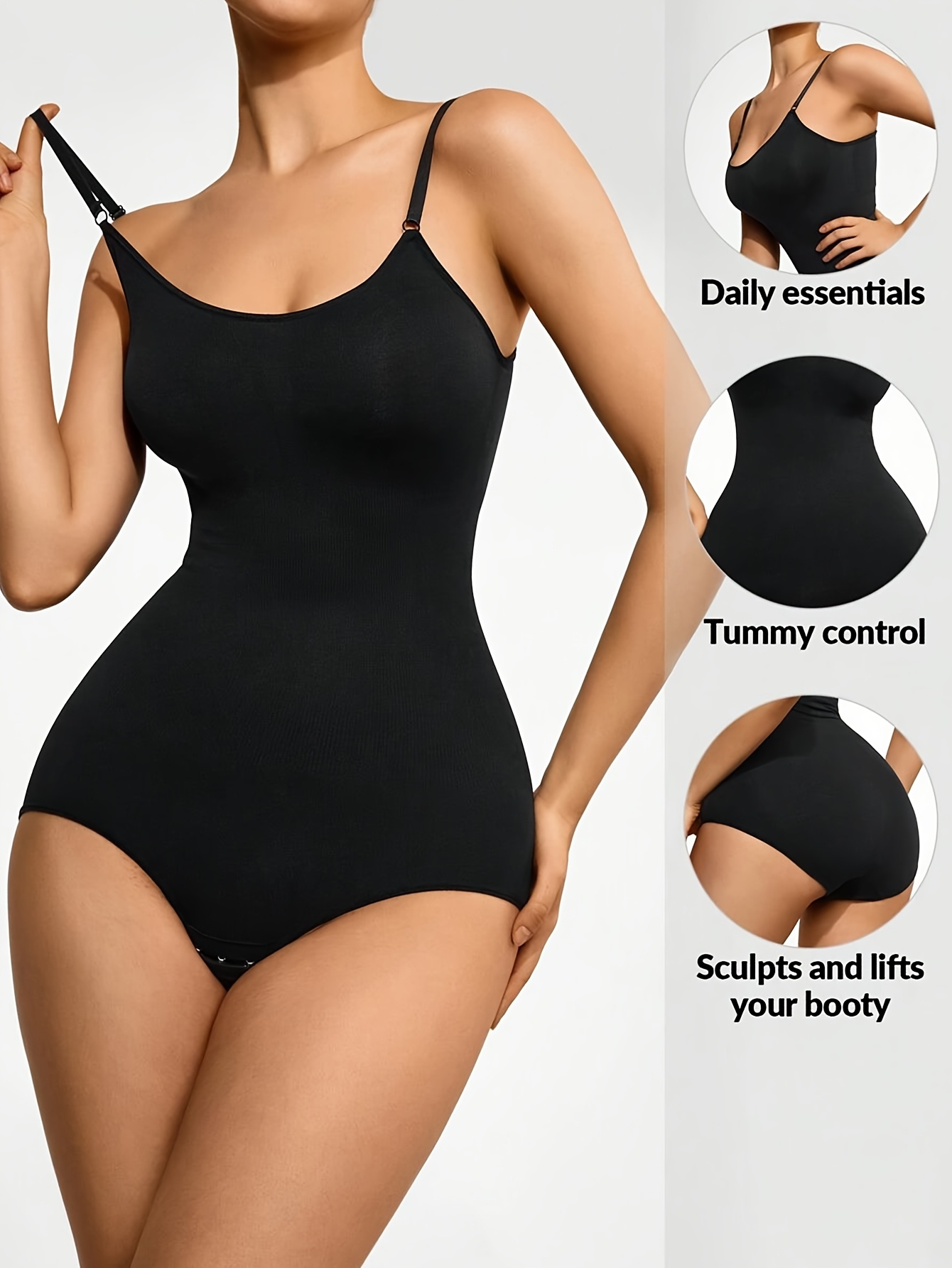 Trägerloser Shapewear Slip Für Damen – Unsichtbare Bauchkontrolle, Nahtlos & Superbequem