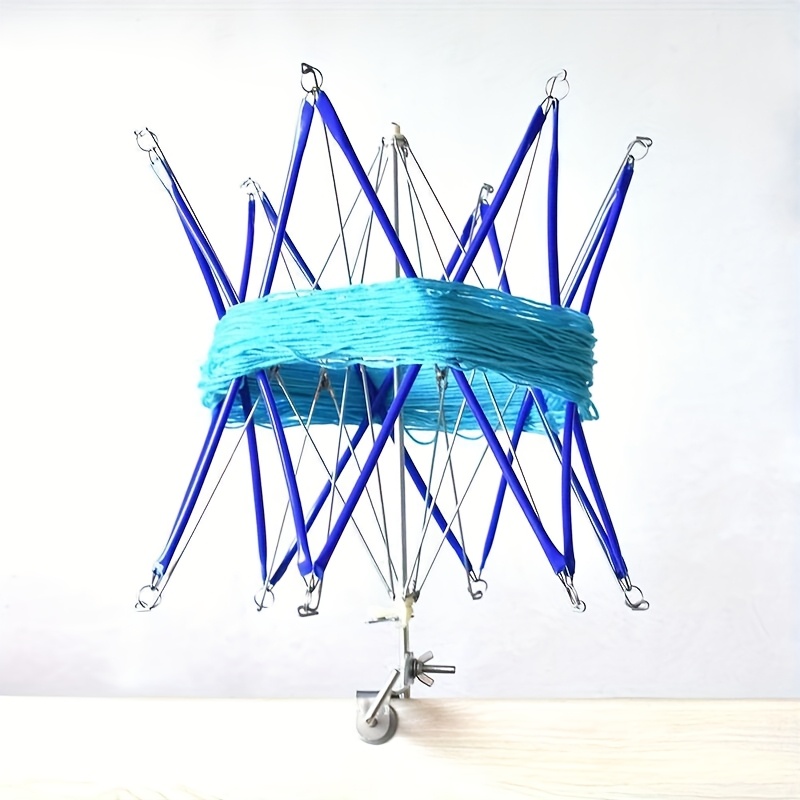 TEMU 1pc Small Hand Operated Cable Wool Winding Machine, For Yarn Collection Lovers