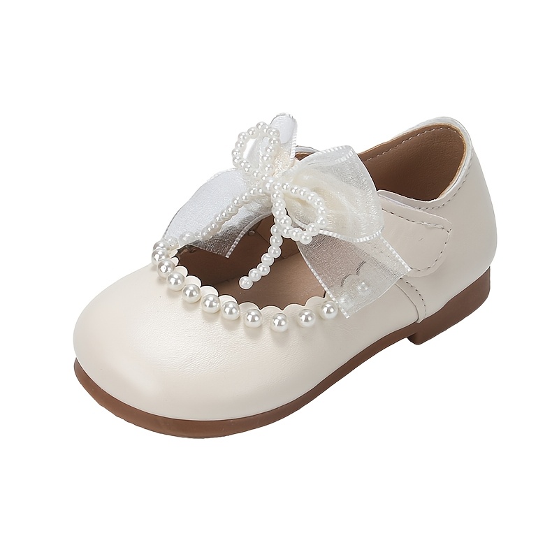 Girls Cute Sweet Bowknot Lace Flats Tape Closure Lightweight