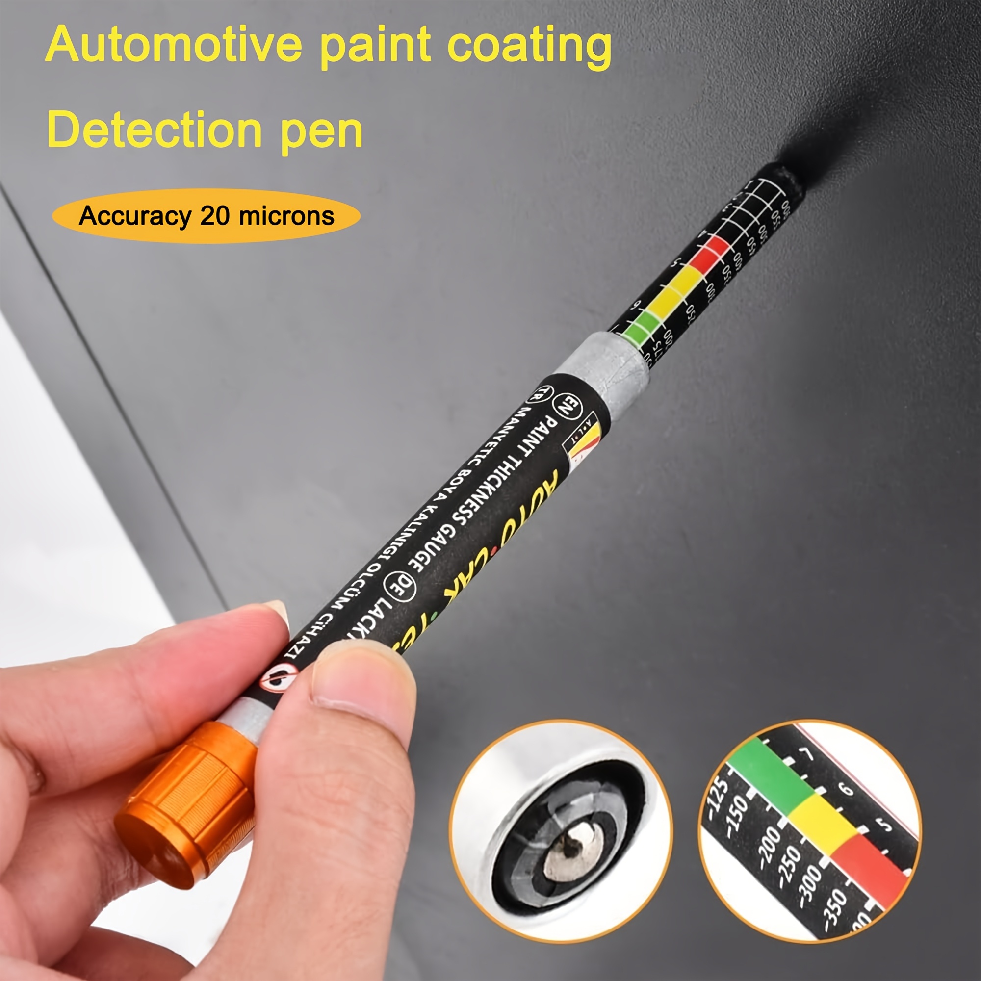 Mcbazel Digital Coating Thickness Gauge, Paint Thickness Gauge, Car