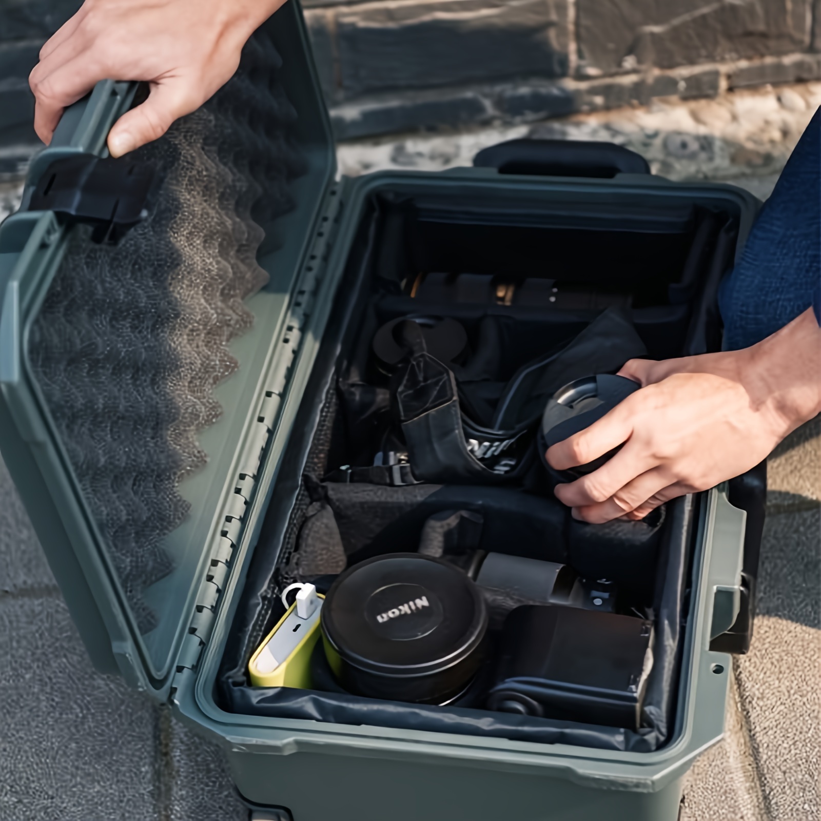 Diy Hard Camera Case With Dividers Titan AV 6002 Padded Divider