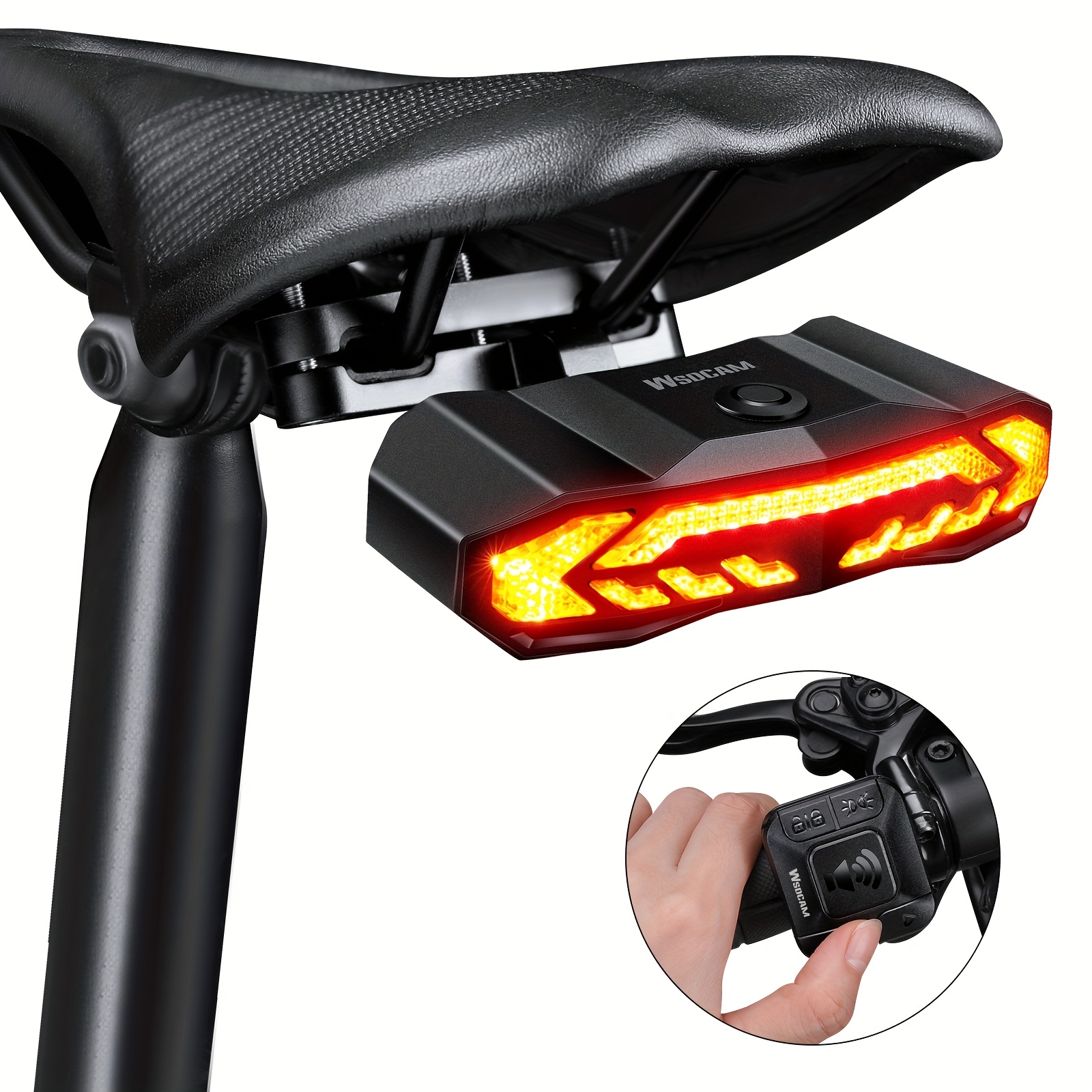 Light Mount Under Seat Bike Light Brompton Cateye Saddle Mounted
