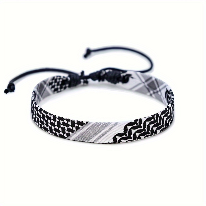 4pc Handcrafted Traditional Woven Bracelet Set