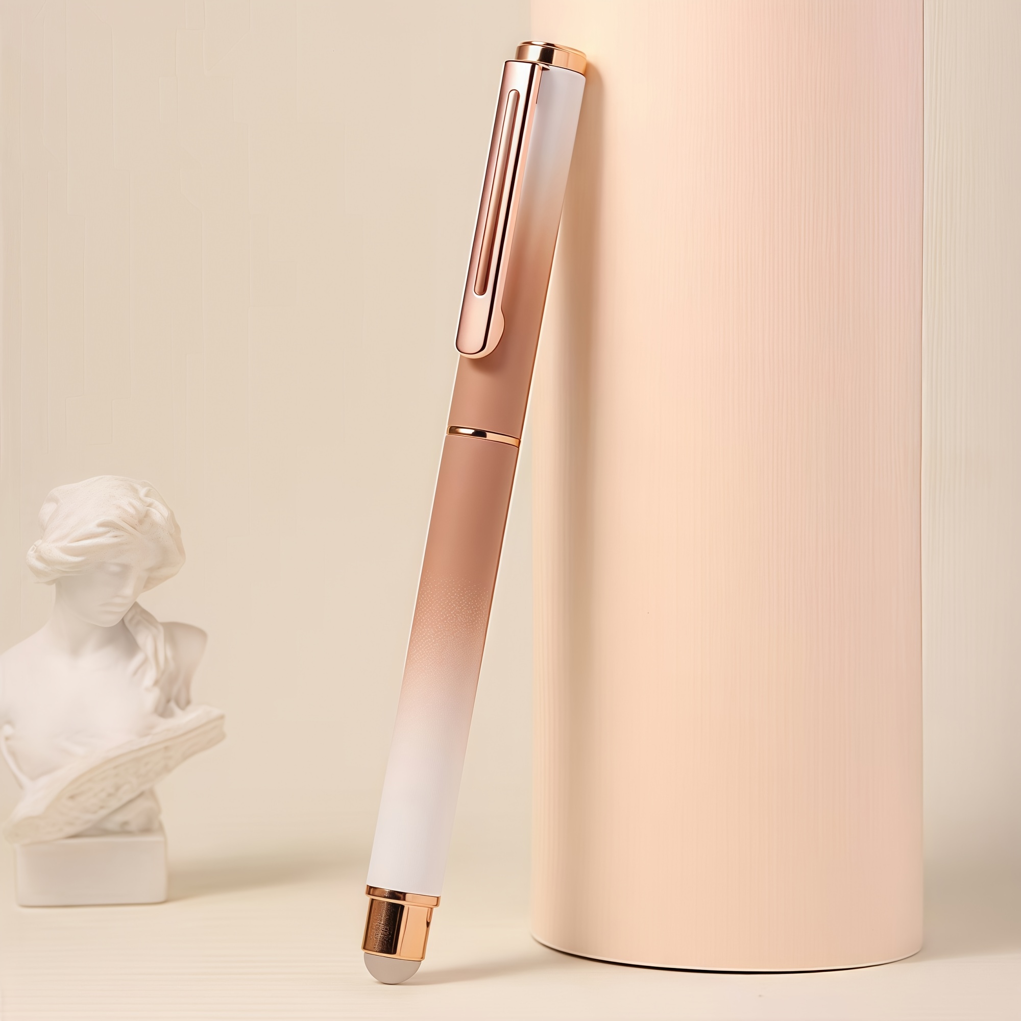 set de 11 piese (1 + 10 cartușe de cerneală ștergătoare) un elegant metalic ștergător, scriere fină, greutate redusă, rezistență îndelungată fără oboseală, foarte potrivit pentru zilnică de caligrafie Detaliile articolului 2