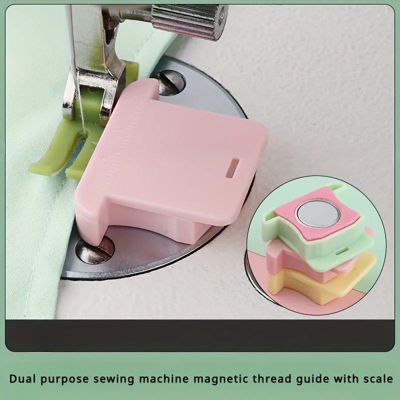 

Magnetic Sewing Machine Guide With & Scale - Plastic, No Batteries Required