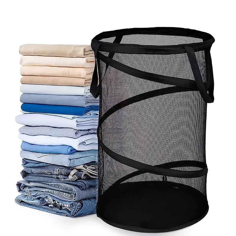 large collapsible laundry basket convenient floor standing