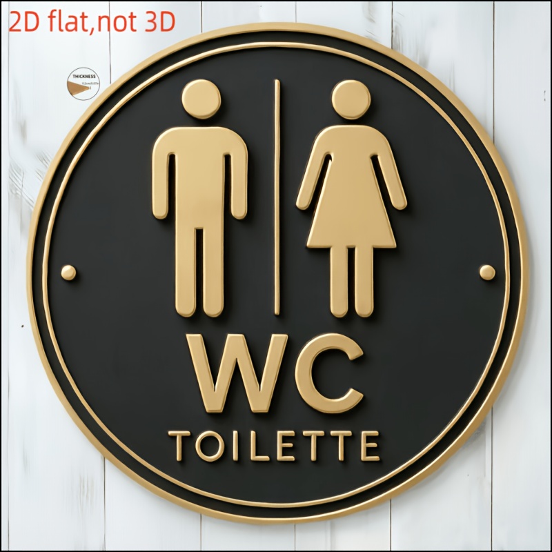 2d Flat, Round Wooden Wall Decoration, Suitable For Home Use, 2d Flat