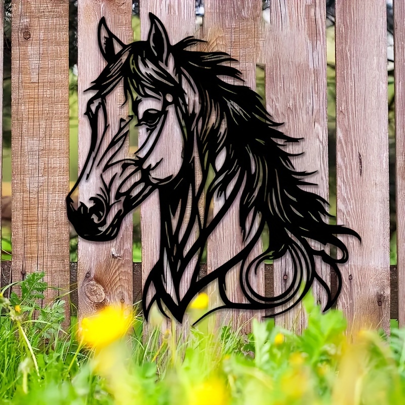 

Elegant Wall Art - Decor, Ideal Gift For Equestrians, Indoor Animal-themed Hanging