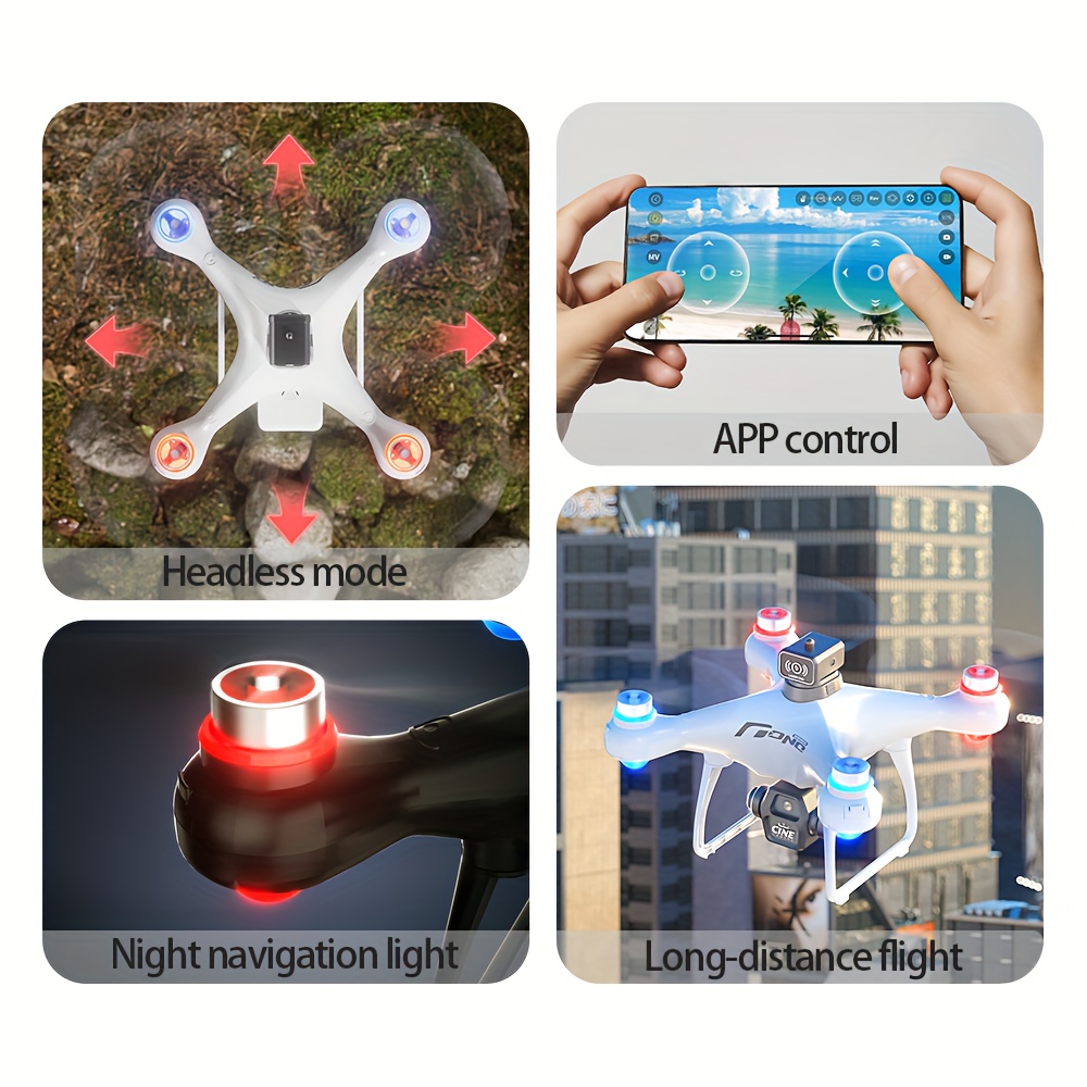 E55 Drone Brushless Optical Flow Drone S116 MAX- Dual Cameras, Screen-Controlled Remote for Outdoor Aerial Photography, 360° Obstacle Avoidance, WIFI FPV, Headless Mode, Phone App Control - Perfect for Halloween & Christmas Gifts