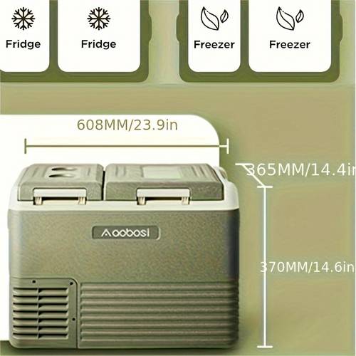 12 volt car refrigerator 32 quart 30l rv portable refrigerator freezer car fridge cooler electric compressor cooler 12 24v travel refrigerator