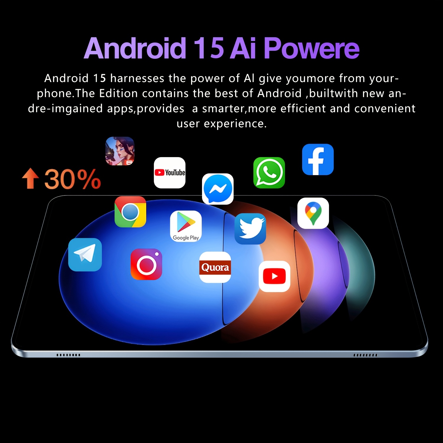 NANNEE-10.1 Inch Global New Tablet Pad6Max, with 8GB RAM And 128GB ROM, Supports Wifi 5, Has Built-In GPS, 8MP + 16MP Cameras, Runs Android 15, Suitable for Entertainment And Office Use, Tablet, Pad, Tablet, Pad