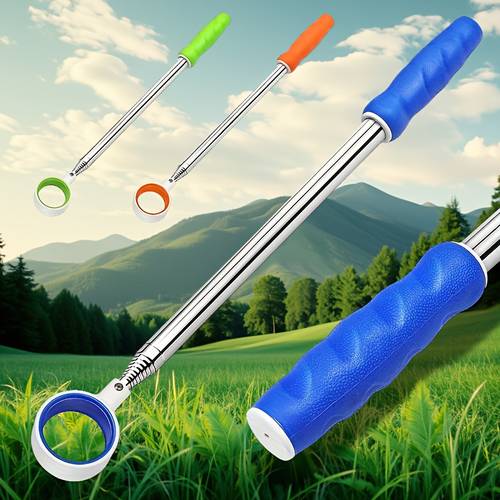 item picture 6ft 9ft 12ft 15ft golf ball retriever stainless steel telescopic golf ball picker rubber anti sliding hand grip