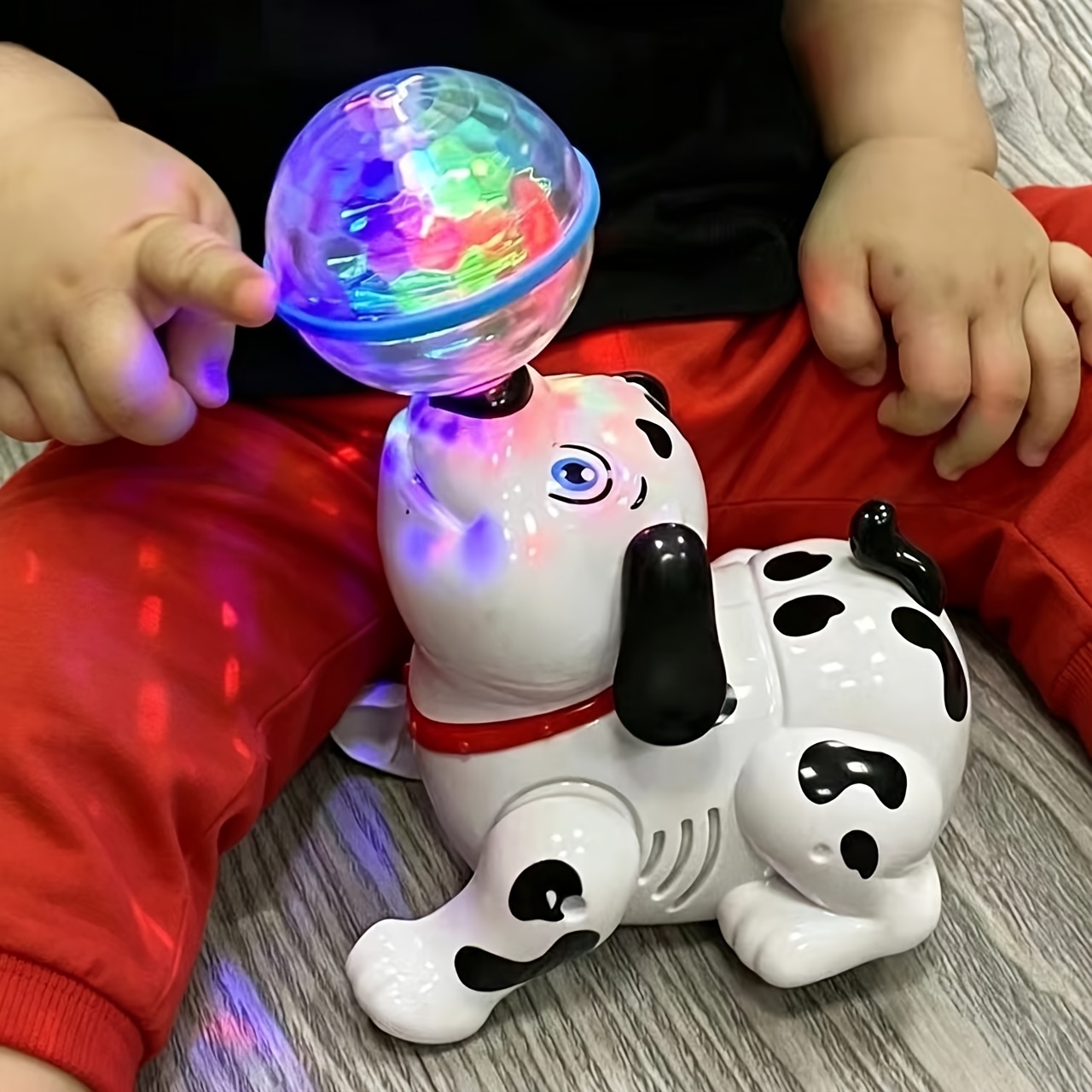 Multi-Functional Electric Sound Light Spinning Toy