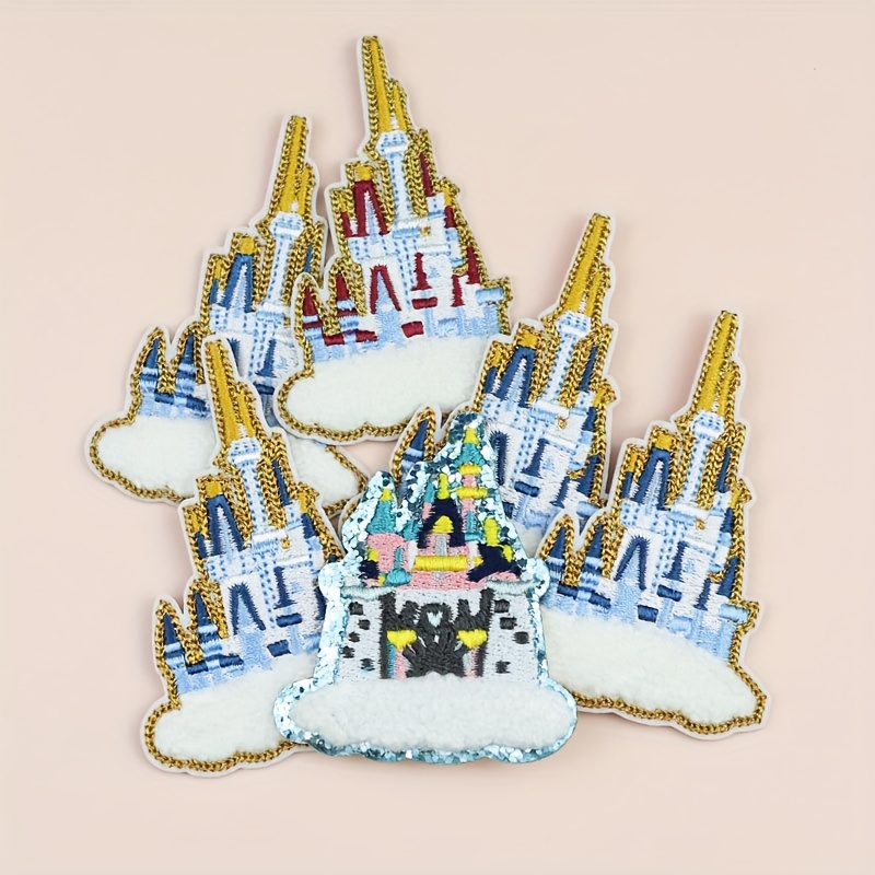 

1pc Elegant Castle - Soft Plush & Towel Material, Clothing, Bags, And Accessories