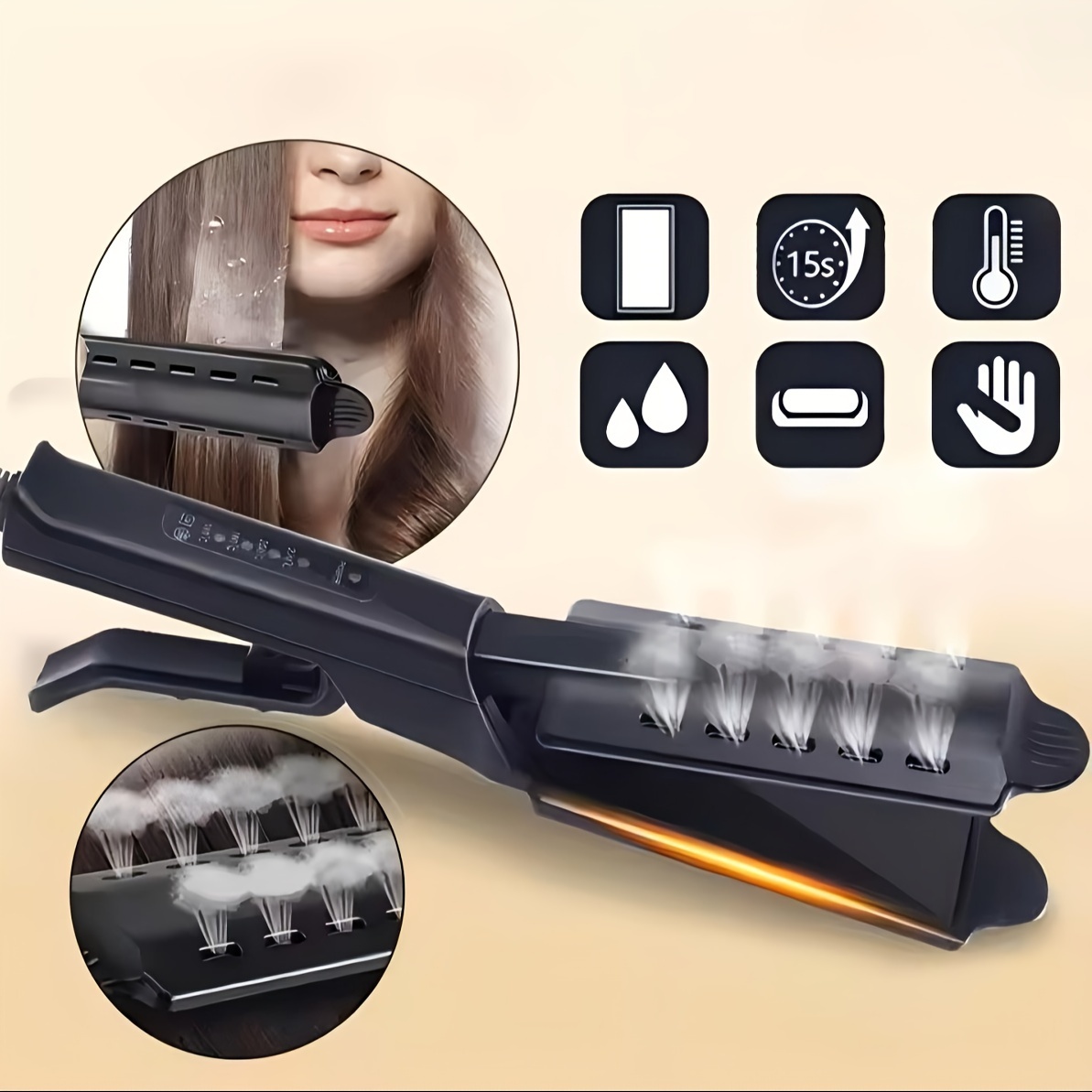 

Straightener , Curling And Straightening, , -frizz Styling Tool Women's