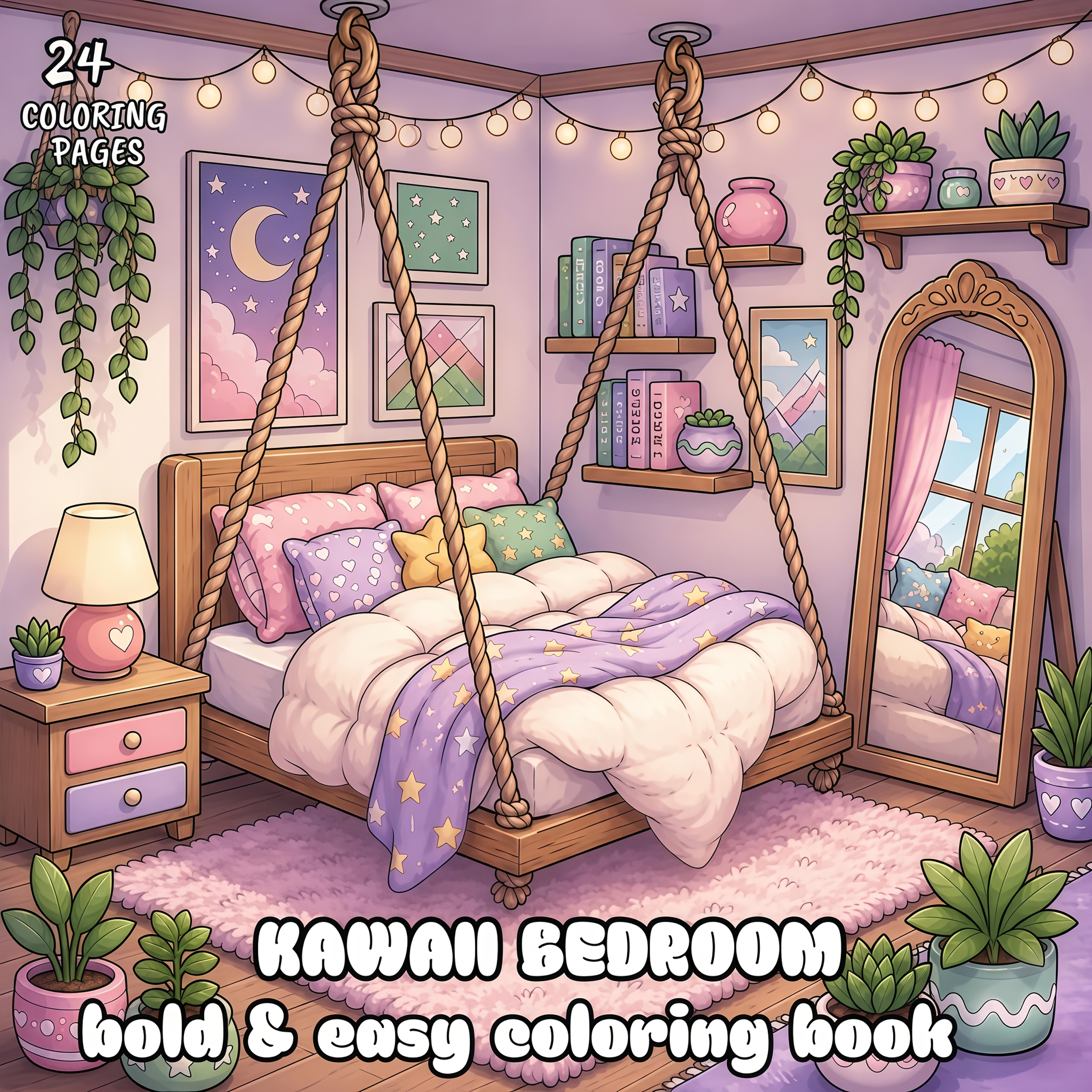 TEMU Livre de coloriage pour chambre à coucher, et , relaxant pour l'esprit et , créez votre chambre à coucher de rêve. Cette collection de livres de