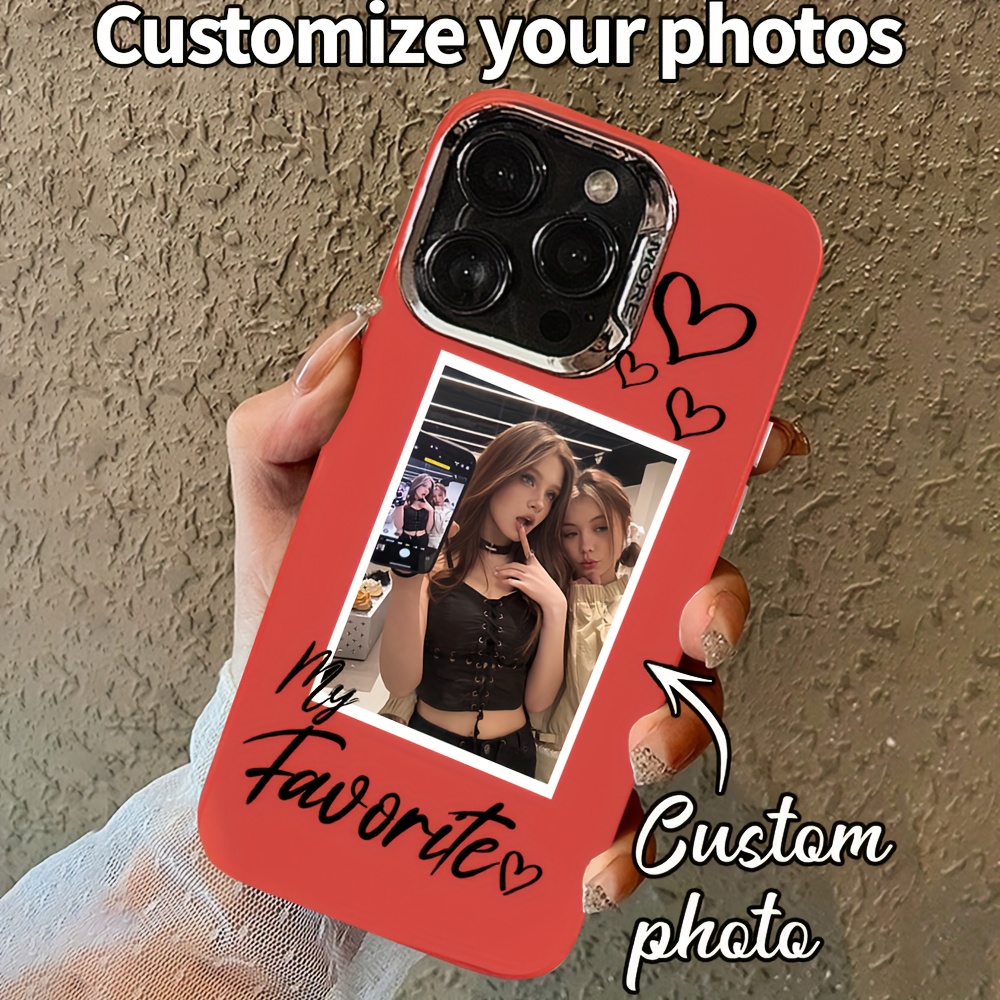 TEMU 1pc Customized Case, Anniversary Gift, Valentine's Day Gift, Birthday Gift, Wedding Gift, Mother's Day, Father's Day, Best Friend Gift, Gift For