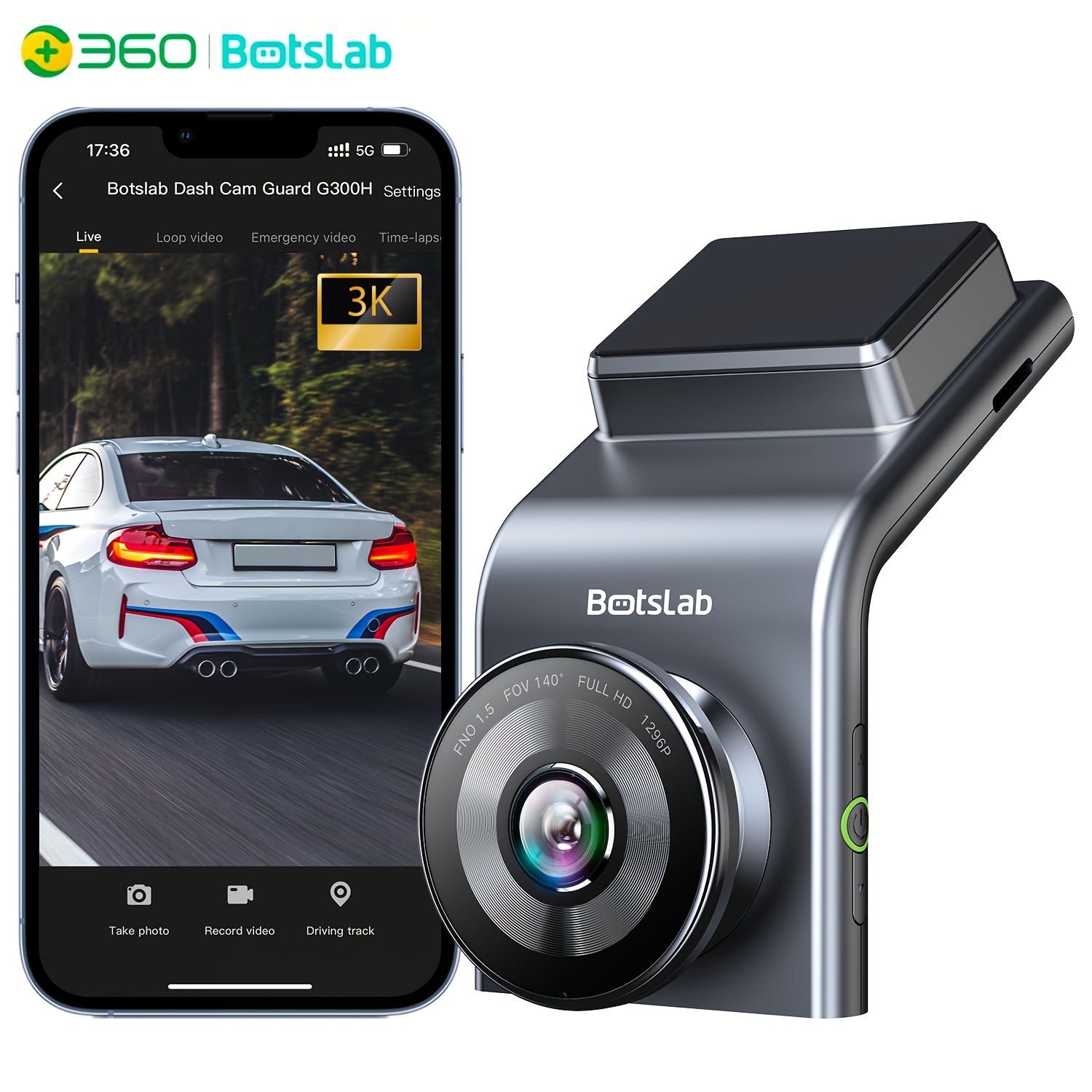 Mount 360 Dash Cam Type S 360 Rotatable Dash Cam Mount Suction Cup