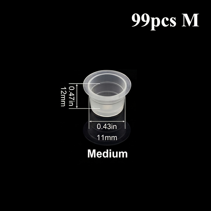 Image of Tattoo Ink Cups Microblading Tattoo Ink M Holder Container Tattoo Additions