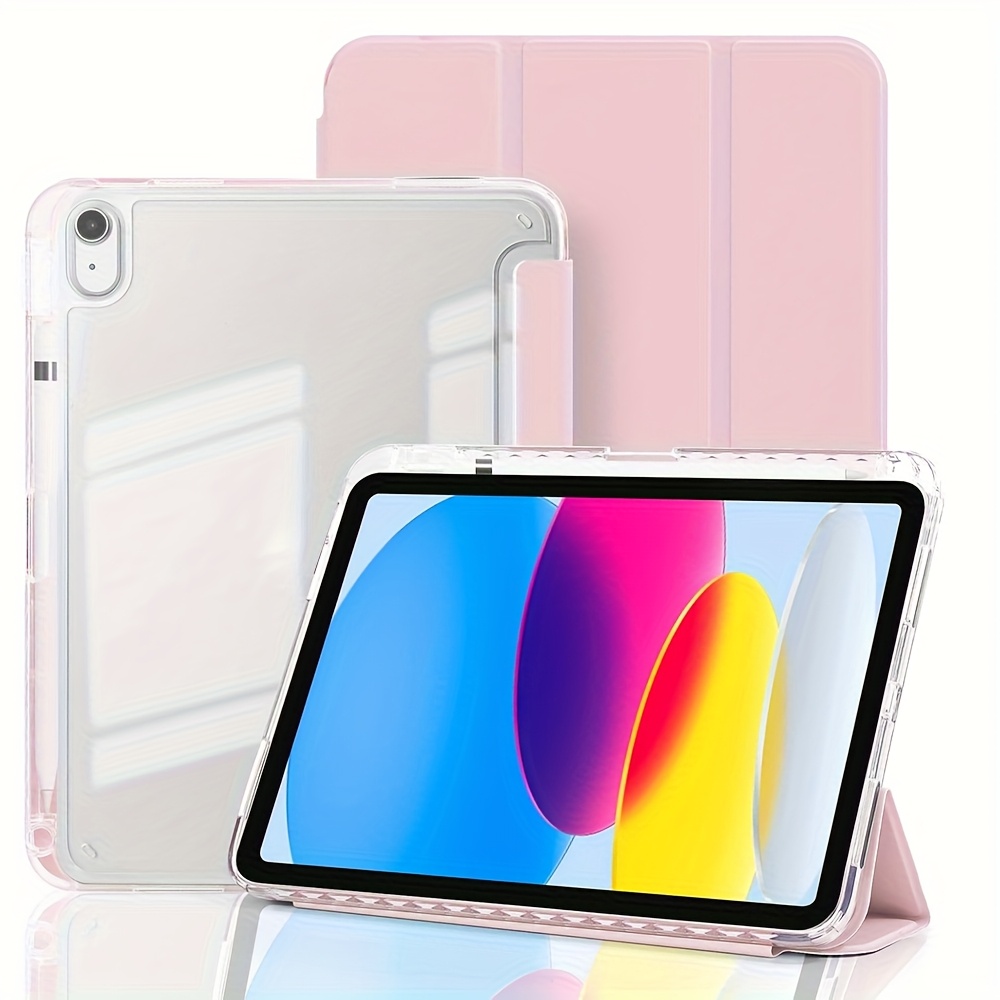 E-shop Flip Smart Schutzhülle für iPad 11. Generation 2025 Pro 11 13 2024 Air 1 2 3 4 5 6 7 Mini 4 5 6 7 7. Generation 8. Generation 9. .. .9 Acryl