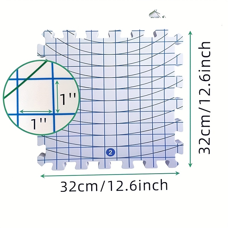 Extra Thick Blocking Mats for Knitting and Crochet