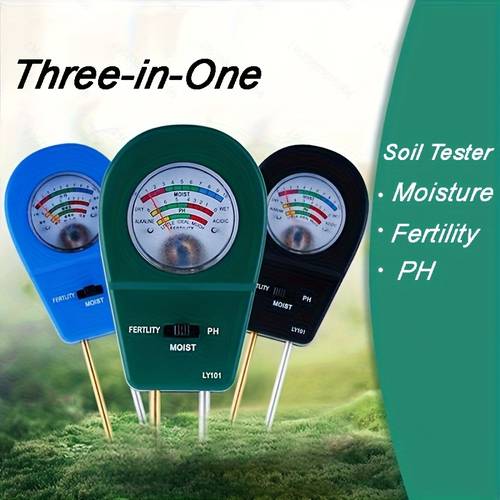 1pc one soil tester soil moisture and ph meter no battery required quick detection suitable for indoor and outdoor gardening ideal for beginners
