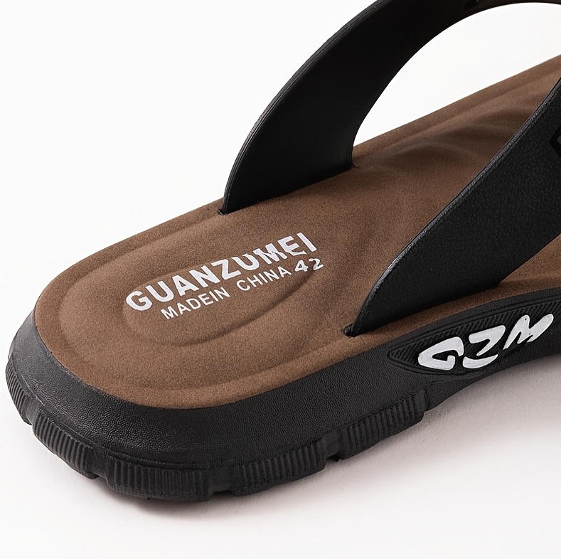 mens high end flip flops for summer designed for casual wear featuring odor slip and a soft sole for feel Product details 9