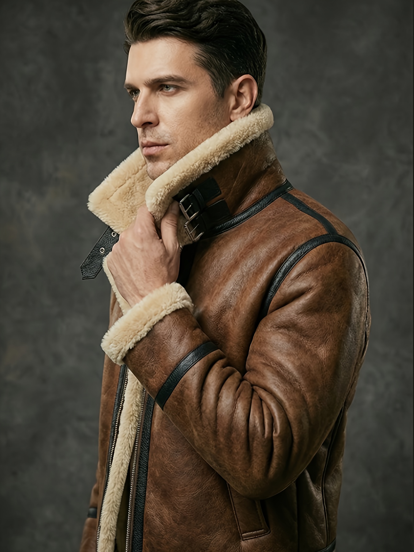 mens brown winter dress coat Men's Full-Length Cognac Overcoat  Premium Wool-Blend Long Dress Coat   OvercoatUSA