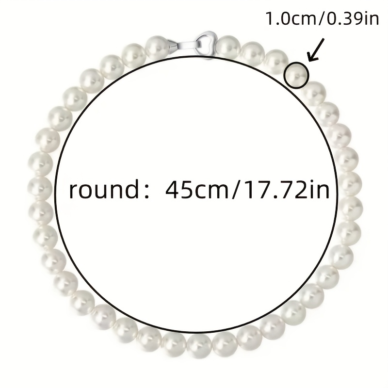 Freshwater Pearls Necklace Lightweight Collarbone Chain
