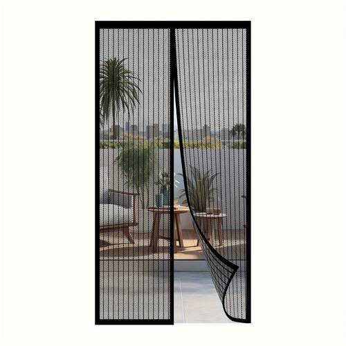 magnetic screen door self sealing heavy duty hands free mesh partition pet friendly