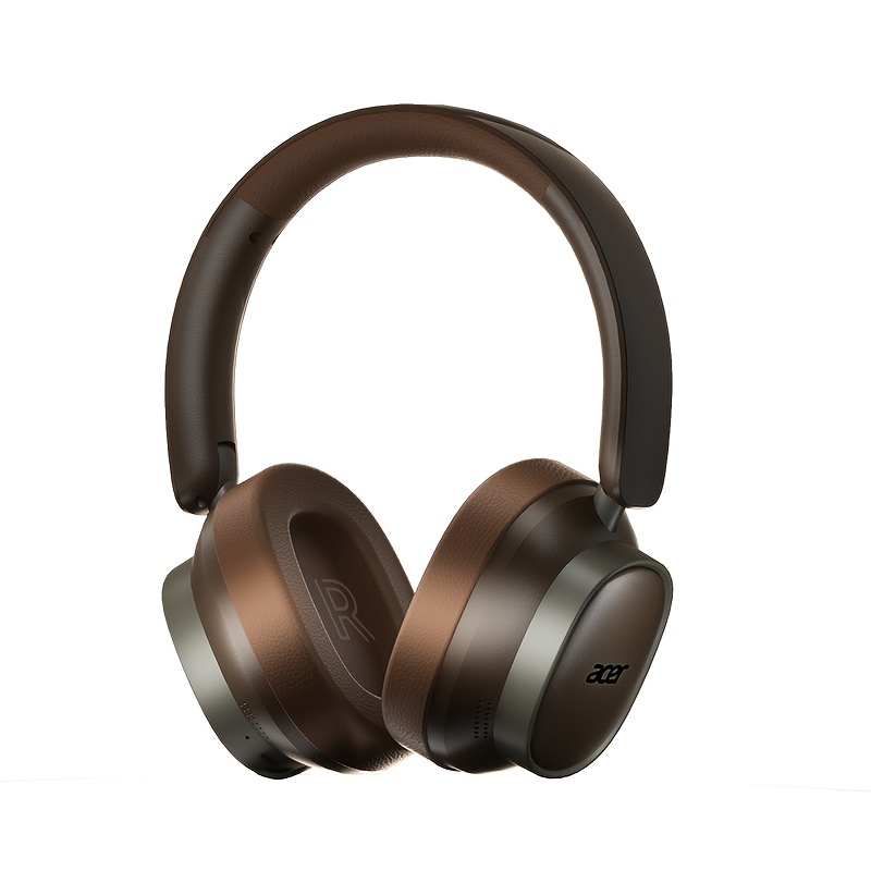 [acer 2026 New] Ohr633 Anc Active Noise Cancelling Wireless Over-ear Headphones, Dual Feed Noise Reduction, Ultra-long , Comfortable Ear-enclosing For Sports And Running, Stereo, 5.4 Hd Call
