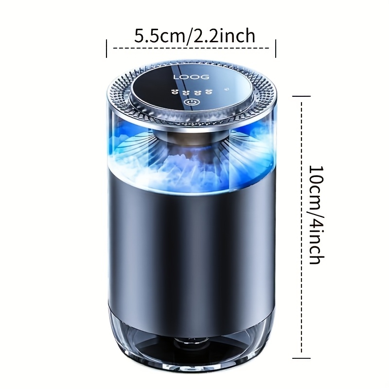 TEMU Last 365+ Days Eju Rechargeable Car Starry Aromatherapy Machine, Smart Car Air Freshener, Air Freshener Spray, Car Air Freshener For Auto