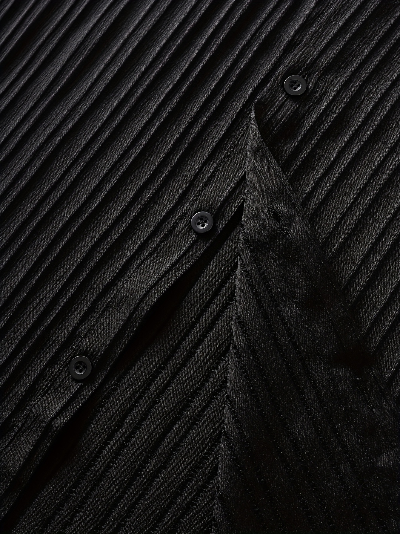 Men's Lightweight Summer Casual Shirt - Mint Green Solid Color Short Sleeve Button-Up with Pointed Collar, 95% Polyester 5% Spandex, Machine Washable Regular Fit for Adults & Teens, PLUS SIZE