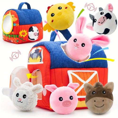 toys infant toy set suitable for 6 month olds to play of the world made of high quality materials suitable for family night parent child interaction exercising and color shape re