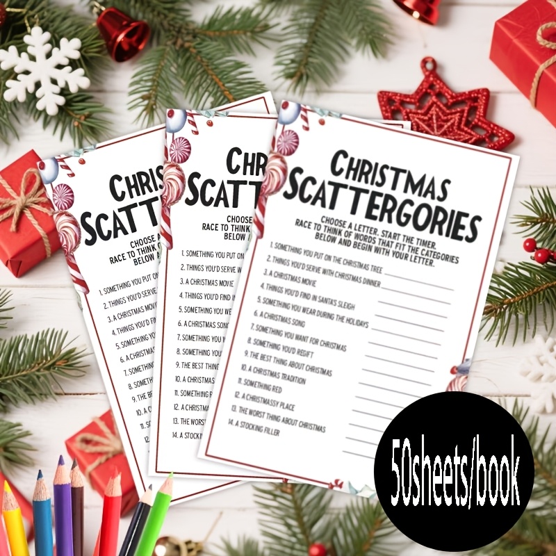 Christmas Classification Game Book for Holiday Fun