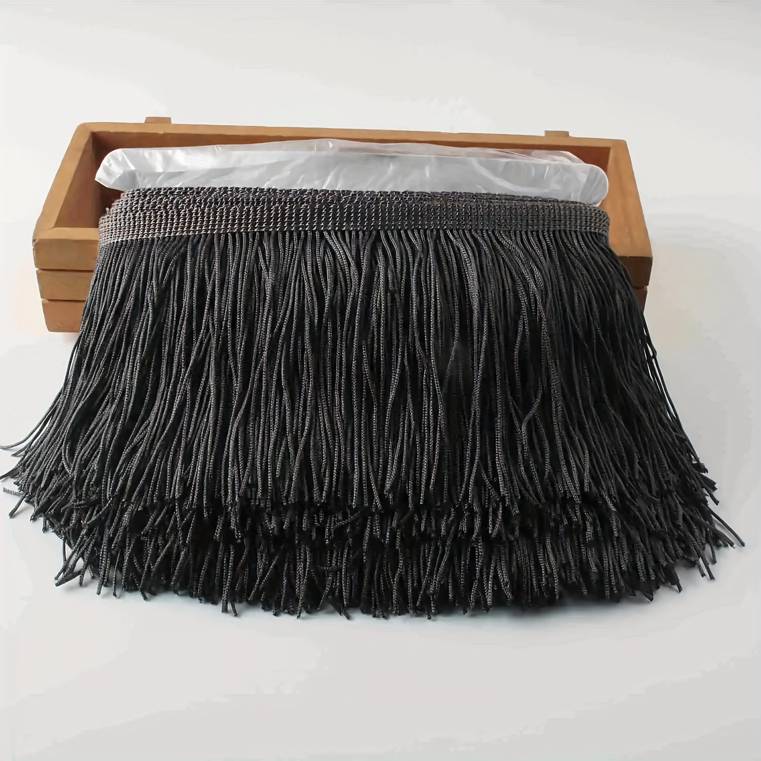 10cm Fringe Trim With Tassel Edging - (/////) For Diy Latin Dance Costumes, Wedding Attire, Stage Outfits - Fringe Trimming For Performance Dresses & Accessories