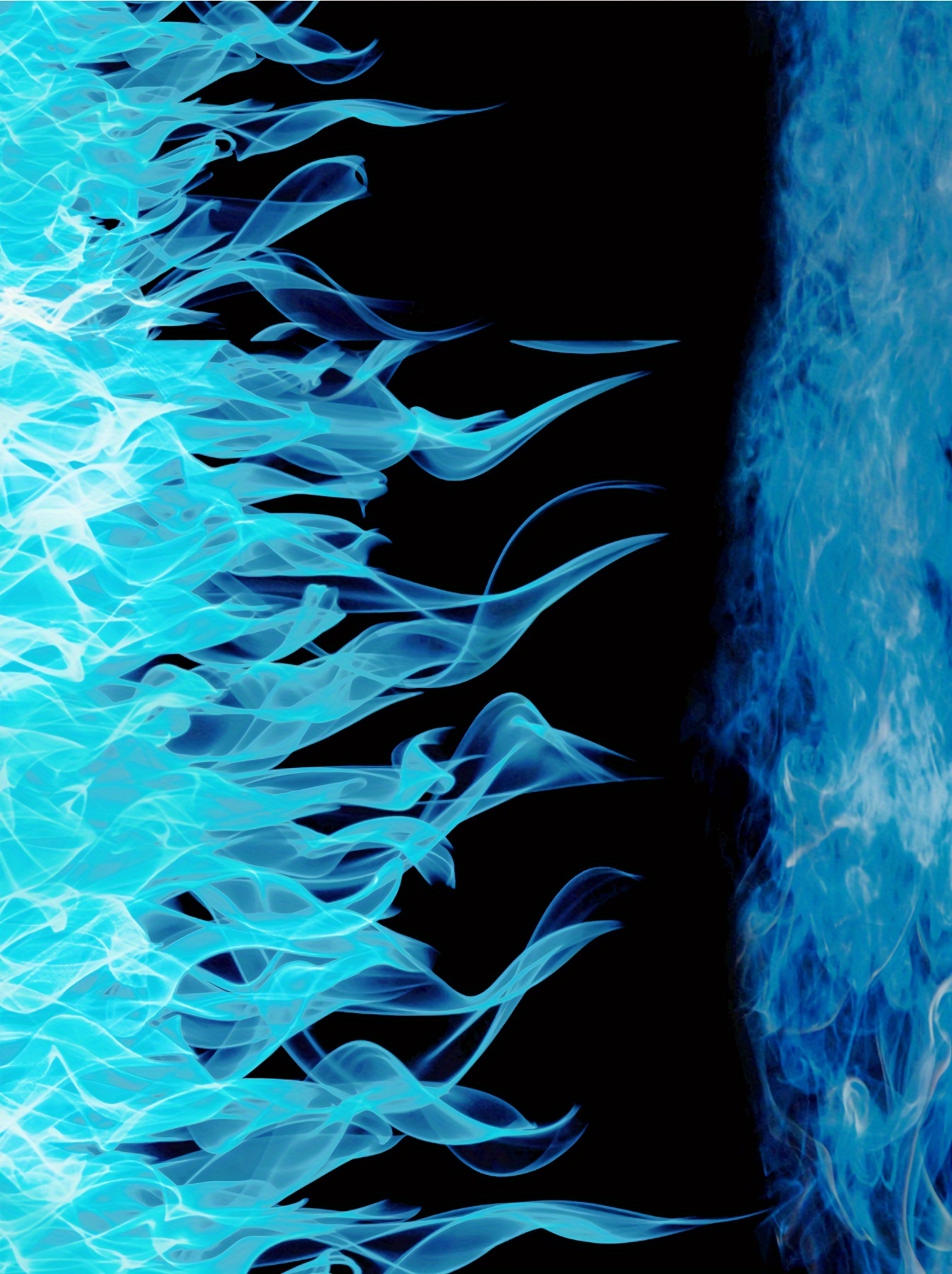 Plus Size Men's Flames Graphic Print Board Shorts For Summer