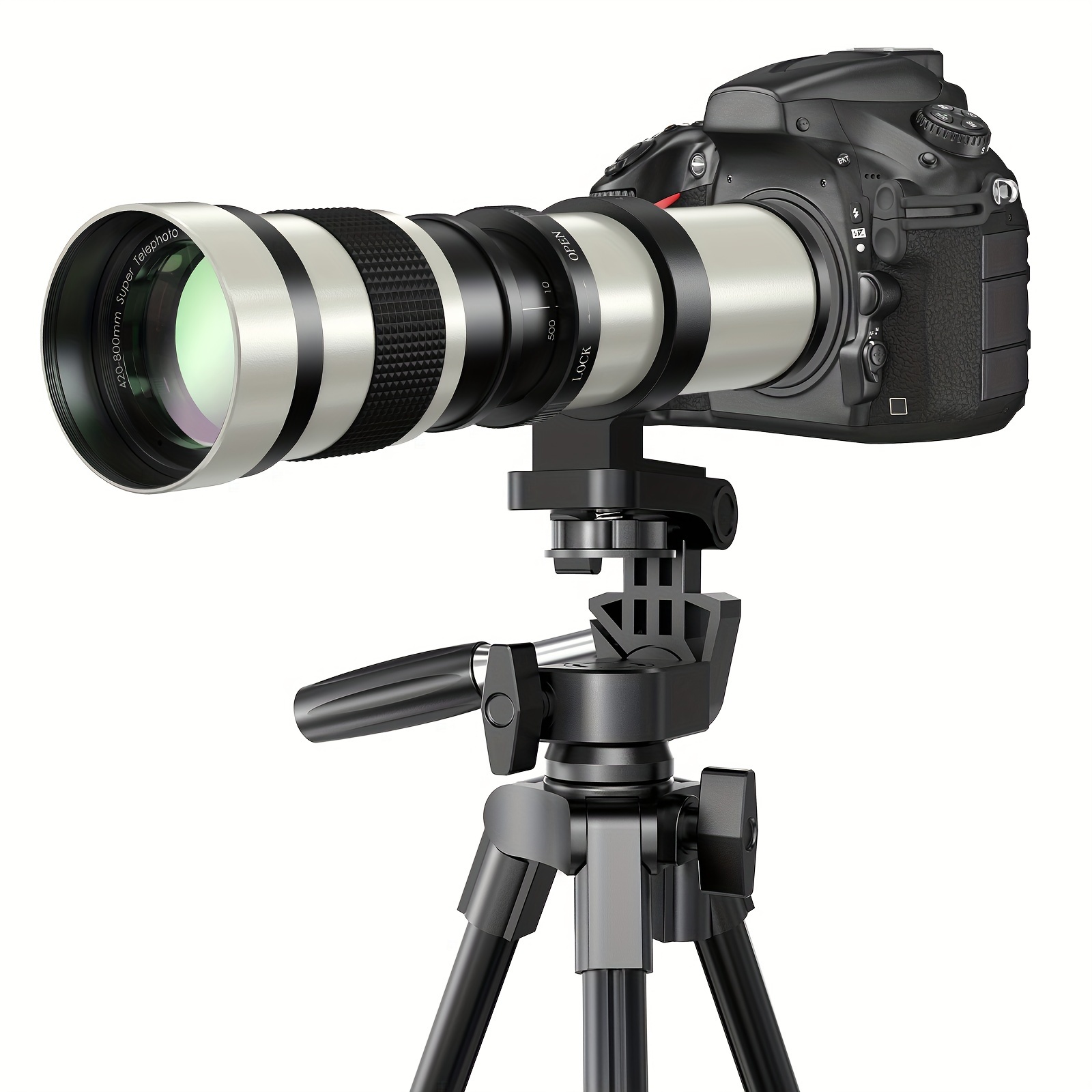 

Lightdow 420-800mm F/8.3 Super Lens With For Cameras