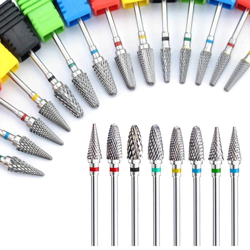 

Steel Nail Drill Bits, Nail Polishing Cleaning Brushes, Acrylic Gel Pedicure Tools, Nail Buffing Tools, Manicure & Pedicure Accessories For Salon & Home Use