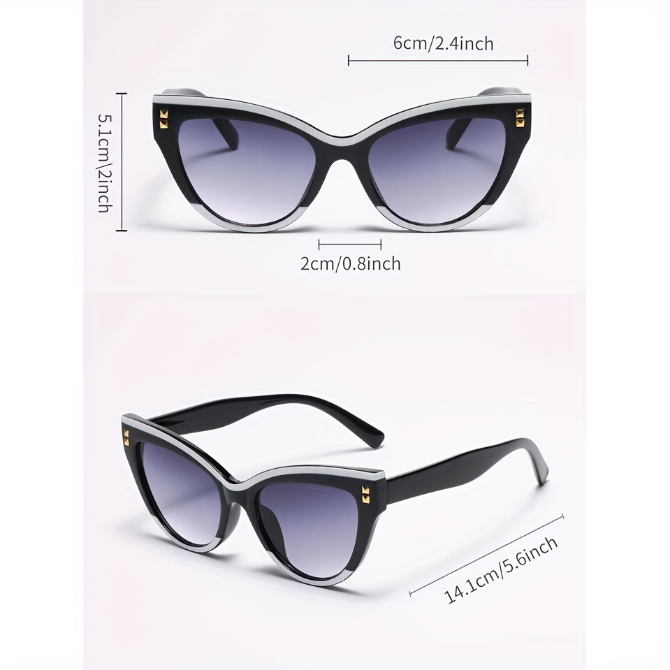 A Pair of Unisex Fashionable Glasses with a Classic Color-Block Design in a Trendy Tofu Color, Perfect for Street Style Outfits. an Excellent Gift for Family And Friends During Holidays Like Wedding Season, Mother'S Day, Valentine'S Day