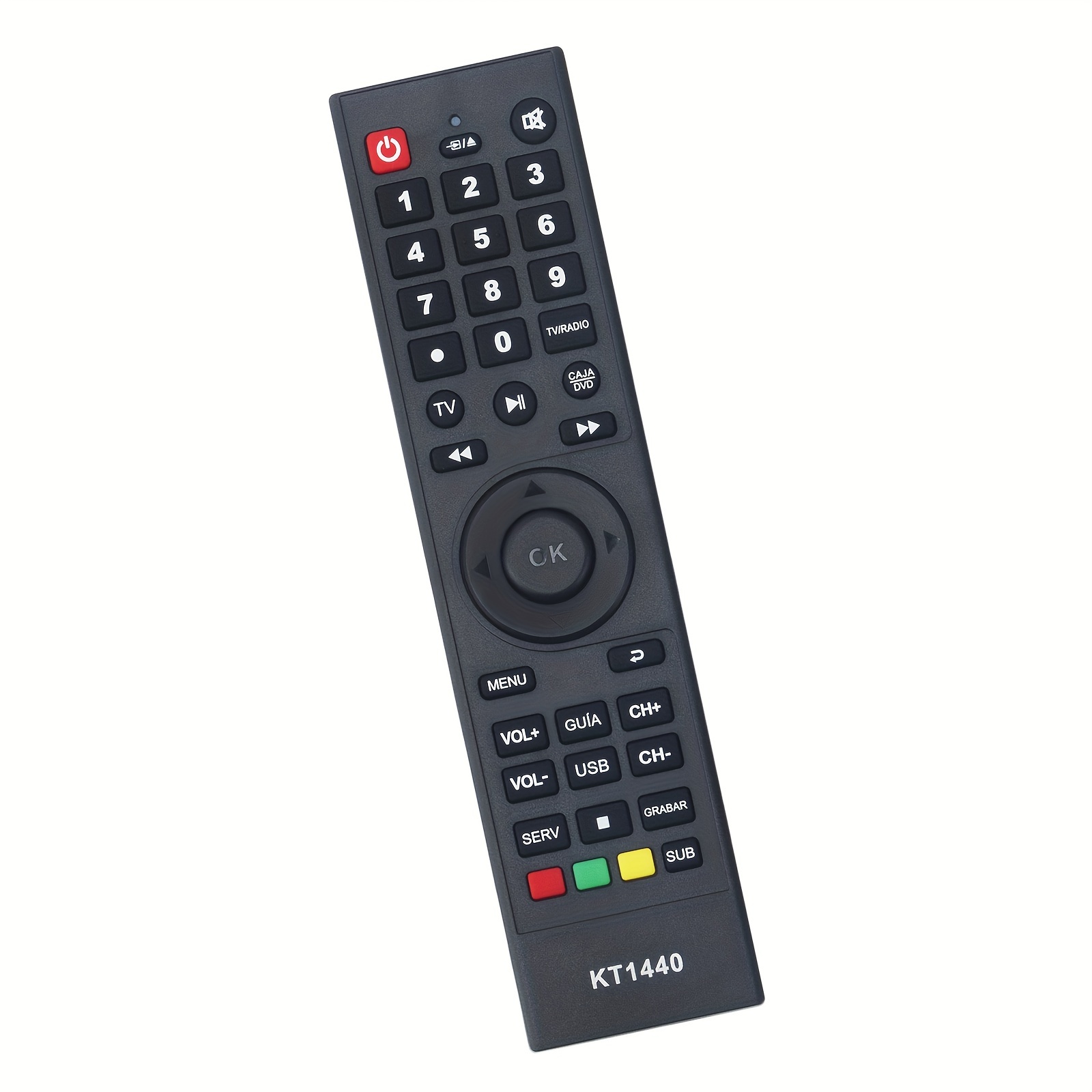 

Kt1440 Replace Universal Remote Control Fit For Haier 21'crt 29' Crt Dtv 001 21' Crt 002 29' Crt 003 Panda 21' Crt 004 Dtv Gelec Soyea Crt Tv Wentai Dvd