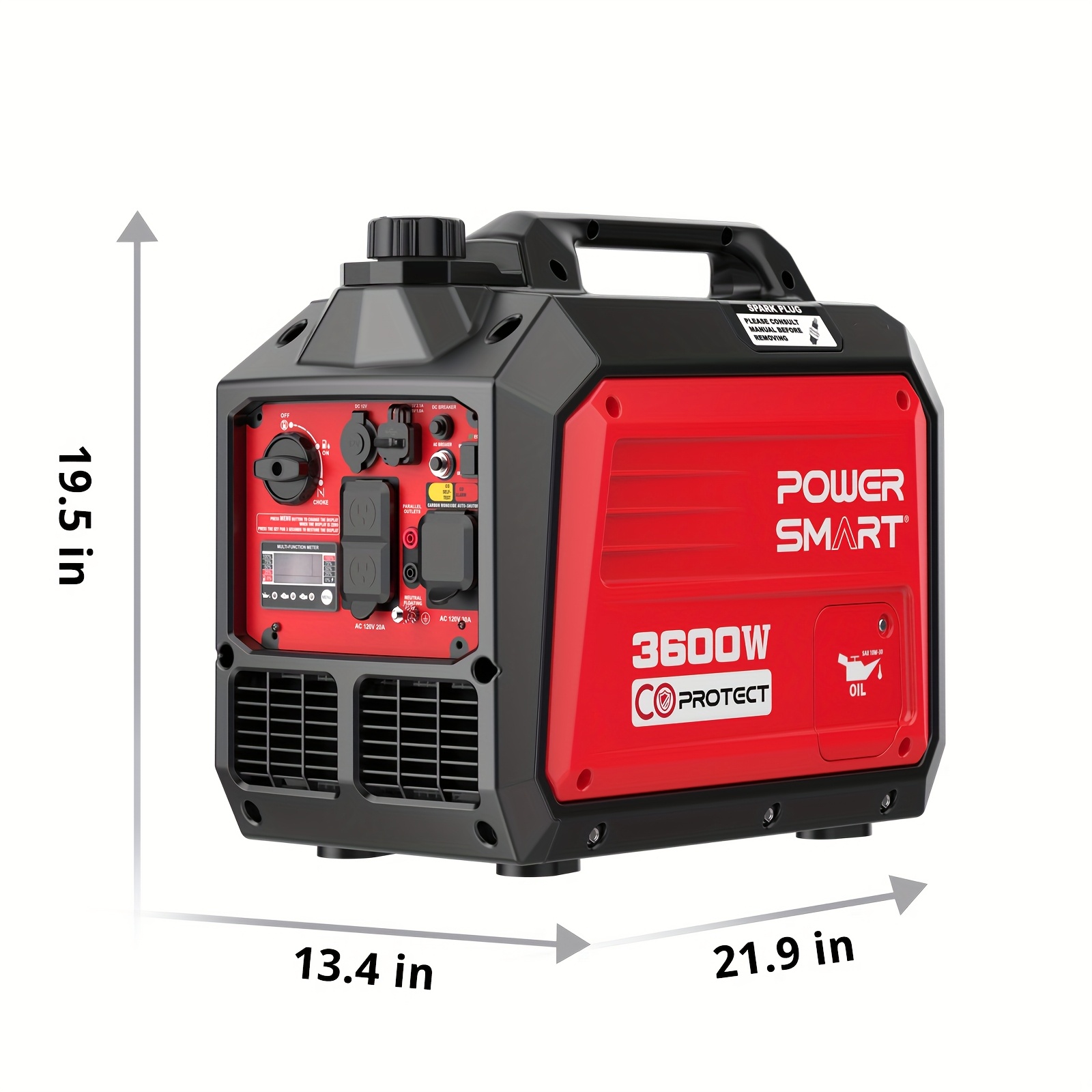 4800 watt 3600 watt gas engine generator for camping emergencies   alarm portable     Product details 4
