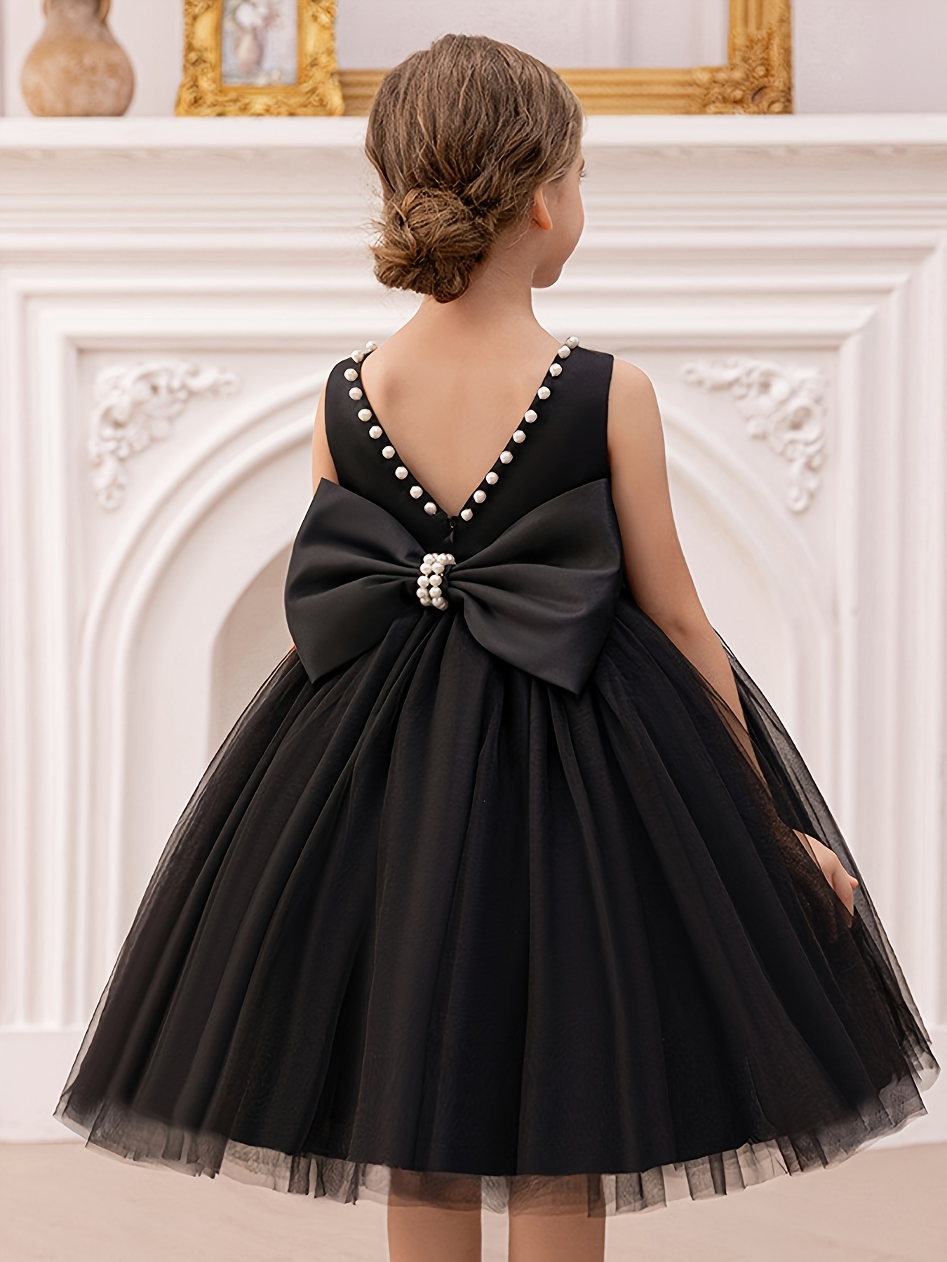 black white dress girls - Oman