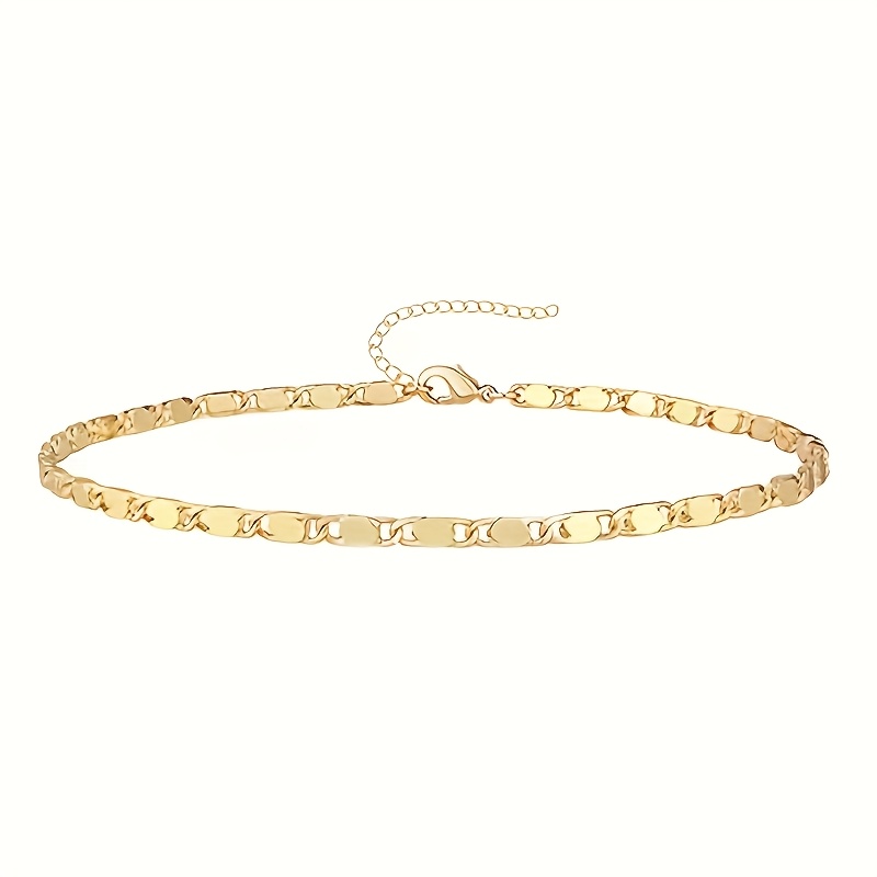 Elegant Women's Summer Stainless Steel Casual Vacation Versatile Anklet