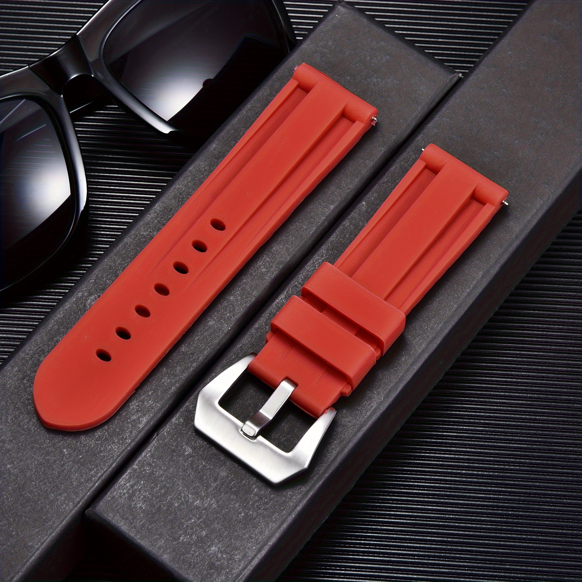 pulseras reloj silicona en tamaños 22 mm 26 mm correas Temu Ecuador