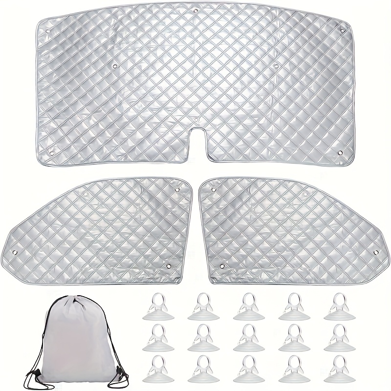 TEMU 1set Car Sunshade Panel, Suitable For The For T5 & Sunshade Set.