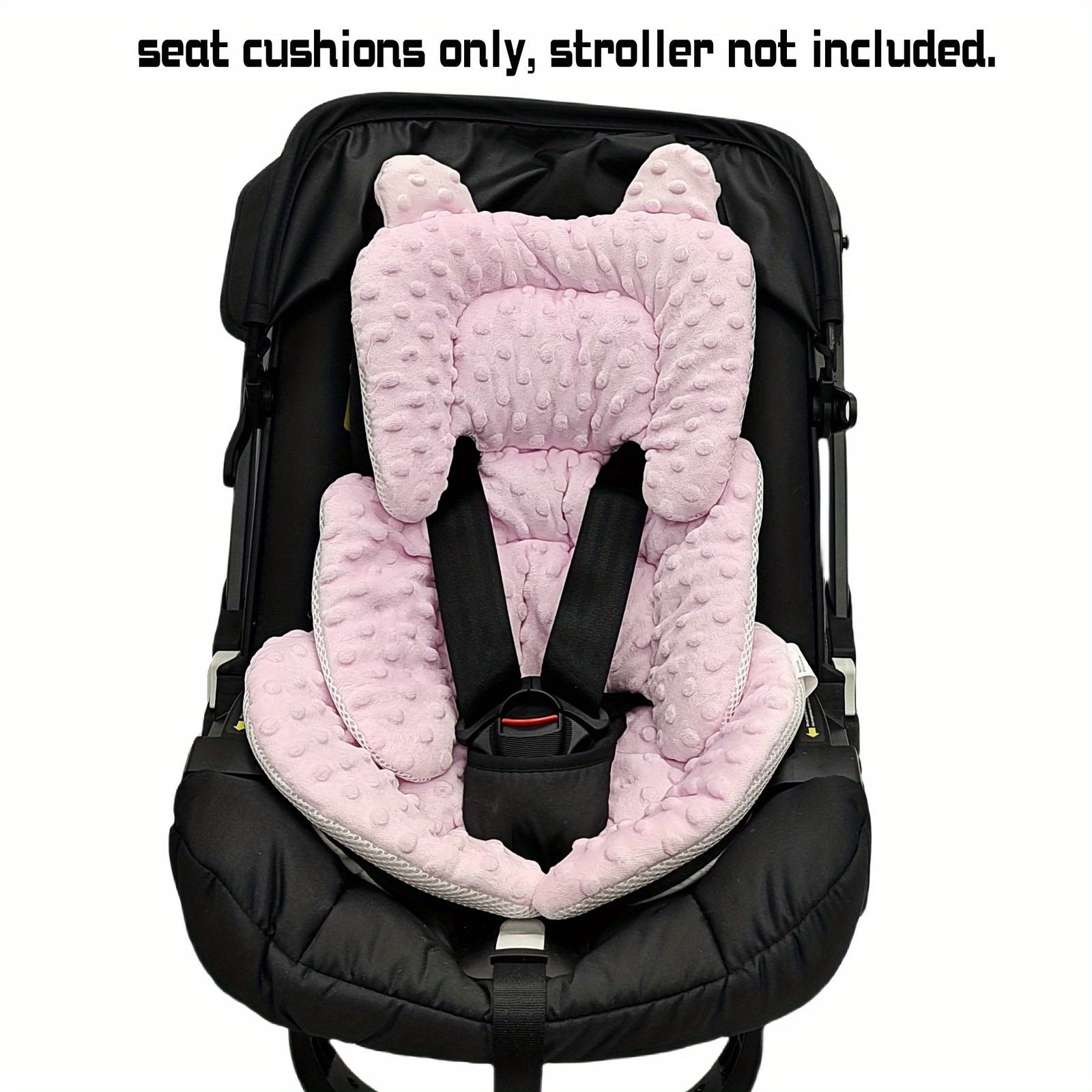 Baby Car Seat Cushion, Universal Newborn Car Seat Pad, Infant Headrest Support And Soft Cushion Set Suitable For Car Seats/bouncers/strollers